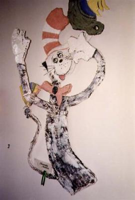 "cat in hat" by Elaine Ede Hornsby