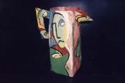 squared pitcher by Elaine Ede Hornsby