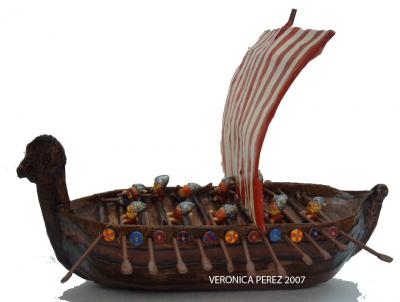""Viking's ship"" by Verónica Pérez