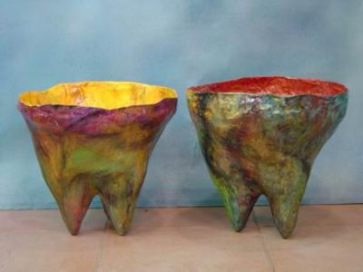 "paper bowls" by Michal Doron