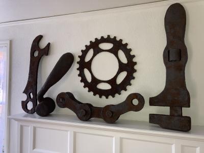 "Rusty Bicycle Parts & Tools" by Richard Will