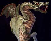 Dragon Profile by Wendy Milliman