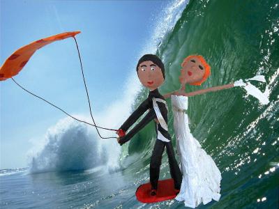 "kite surf - marriage" by Anastasia Asvesta