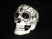 Skull Sculpture (Smile for the camera!) by Sandra Lizura