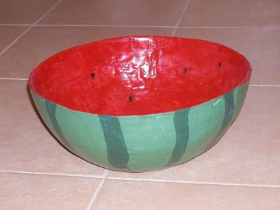 "watermelon bowl" by Inbal Dor