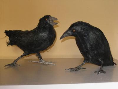"crows" by Juanita Humphris
