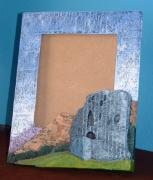 Dolbadarn castle mirror/picture frame by Davey B