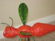 Strawberry queen ant float character by Moni