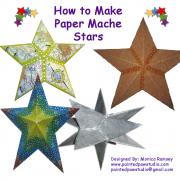 New Stars Paper Mache E-book by Moni