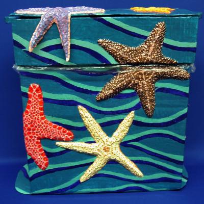 "Starfish Waste Receptacle" by Christina Colwell