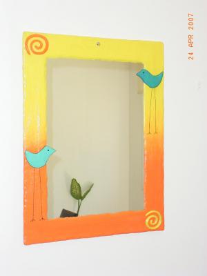 "happy mirror" by Elinor Domb Bar-Menashe
