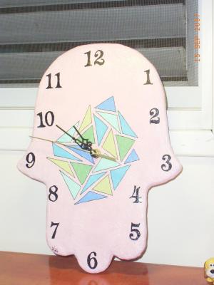 "hamssa clock" by Elinor Domb Bar-Menashe