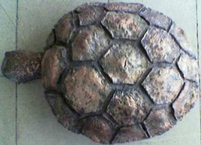 "papier mache tortoise" by Patanjali