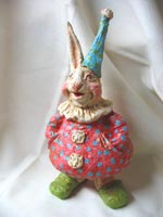 Rabbit Clown by Debra Schoch