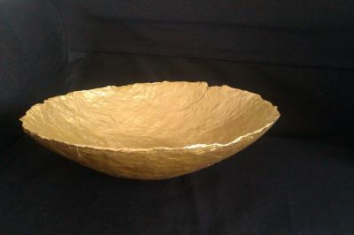 "Gold plate" by Patricia Ringeling