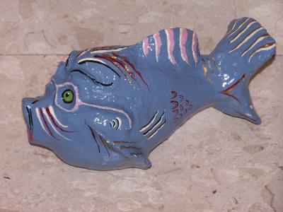"fish with eyeglasses" by Mina Einav-Segal
