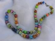 necklace full of beads by Rhonda Shema