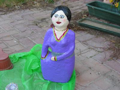 "purple lady" by Rhonda Shema