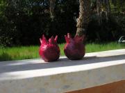 pomergranates by Rhonda Shema