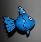 Blue fish by Stefania Montanari