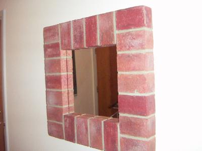 "Brick mirror" by Roland Ohlsson