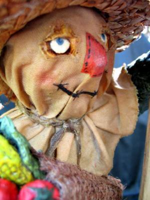 "scarecrow closeup" by Mary Payton