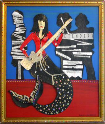 "Tribute to Chrissy Hynde" by Claudia Croneberger