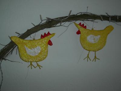 "hanging chicken" by Andrea Hofmann