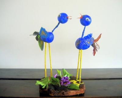 "2 birds" by Rina Ofir