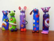 animals for children on shampoo bottles by Rina Ofir