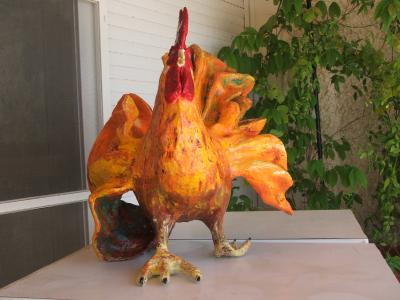 "rooster" by Ruhama Peled