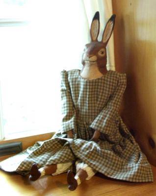 "Old World Rabbit Doll" by Lynne OBrien