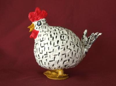 "Fancy chicken" by Yafa Shamay