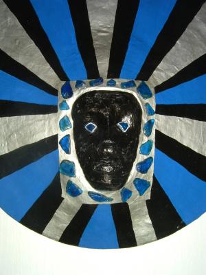 "Mask In The Round" by Carolyn Bispels
