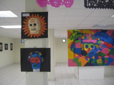 "Exhibition House of Culture. Masks" by Ana Isabel Martí­n del Campo