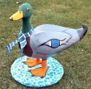 Another view of Mallard Duck by Julie Whitham