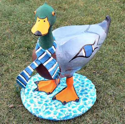 "Mallard Duck ( commission for shop)" by Julie Whitham