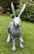 Hare Sculpture - other view by Julie Whitham