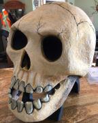 giant skull by Ricky Patassini