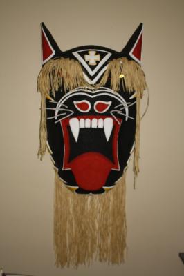 "Large Yaqui mask" by Ricky Patassini