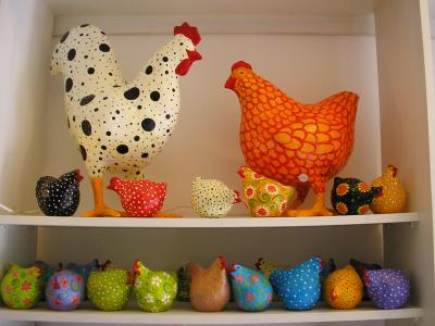 "Chickens Big and Small" by Liat Binyamini Ariel
