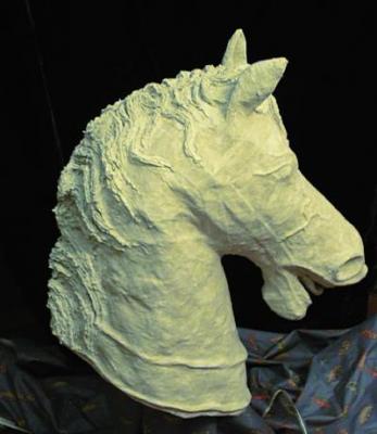 "Horse Head #5 of 6 (Click for details)" by Patience