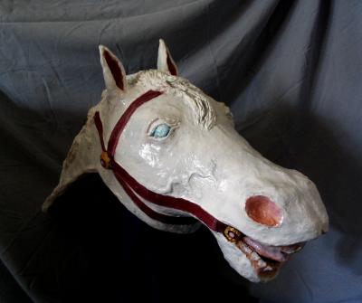"White Horse Head" by Patience