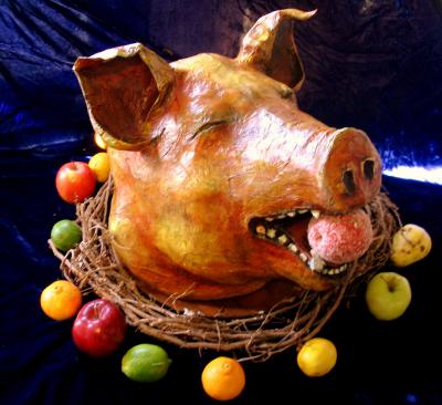 "'Vegetarian' Boar's Head" by Patience