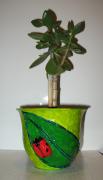 flower pot by Gandrabura Elena