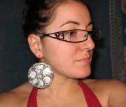 earrings by Gandrabura Elena