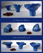 blue mould bowls by Alasdair Martin