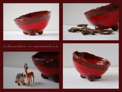 "little red bowl" by Alasdair Martin