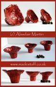 More mushroom bowls by Alasdair Martin