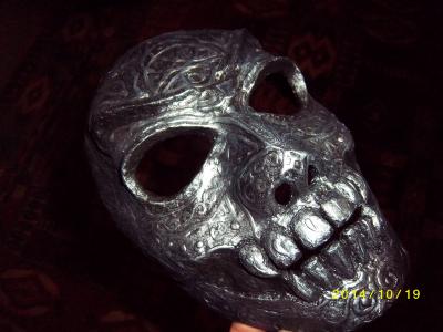 "Death/skull mask" by Miranda Rook